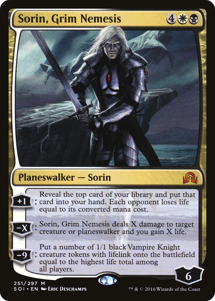 Shadows over Innistrad - (SOI-251) - Sorin, Grim Nemesis