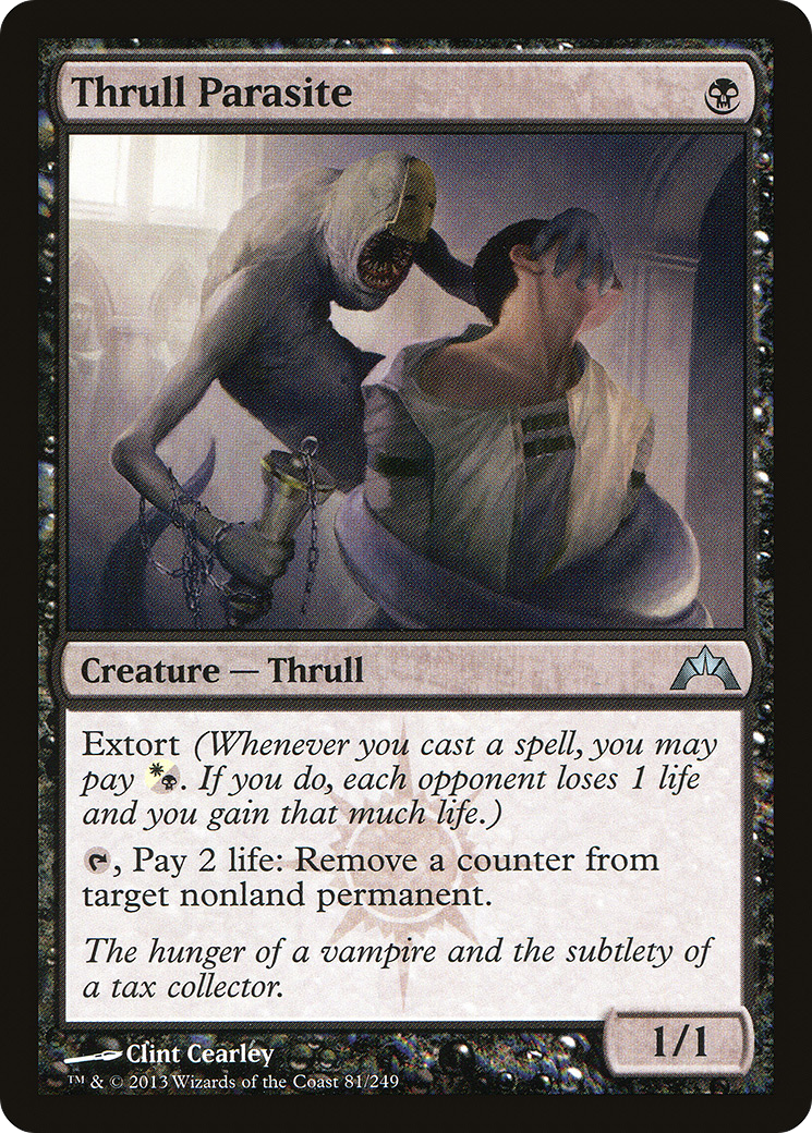Gatecrash - (GTC-081) - Thrull Parasite Foil