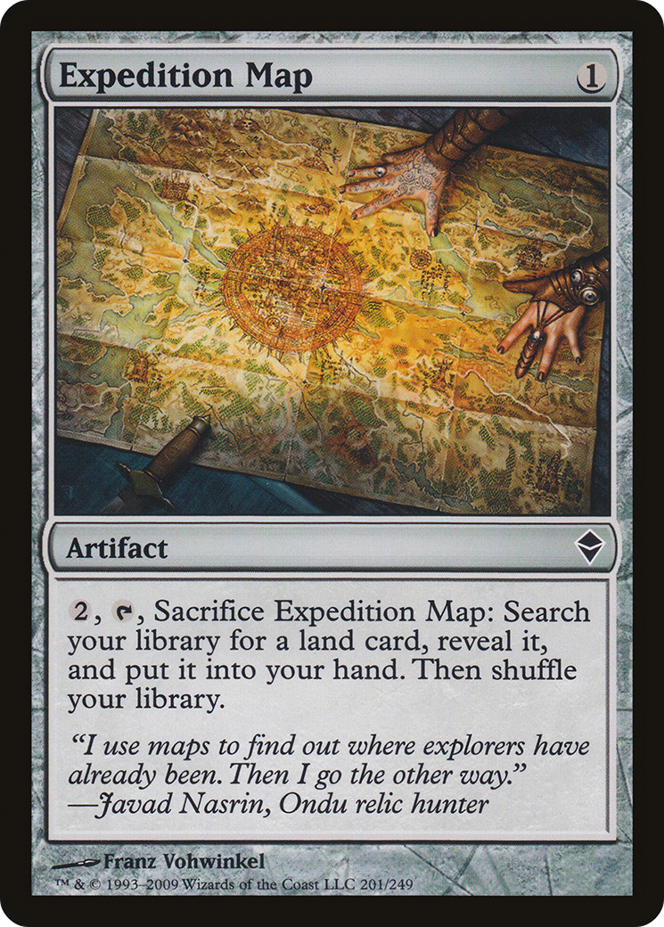 Zendikar - (ZEN-201) - Expedition Map