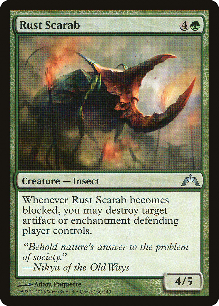 Gatecrash - (GTC-130) - Rust Scarab