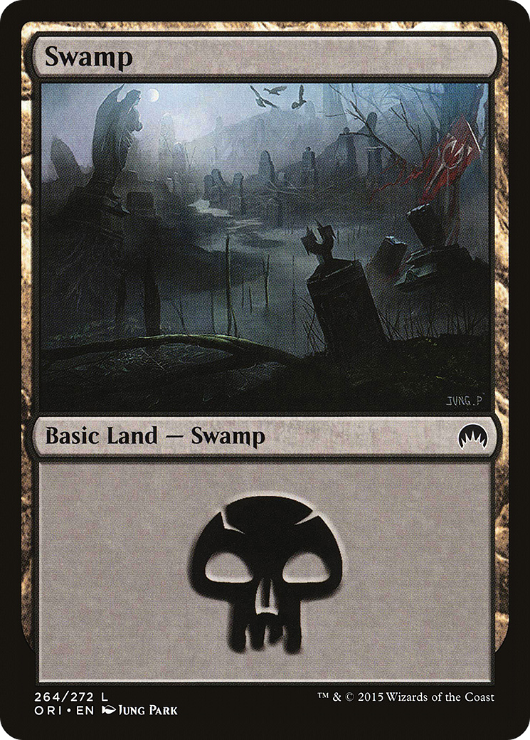Magic Origins - (ORI-264) - Swamp (264) Foil
