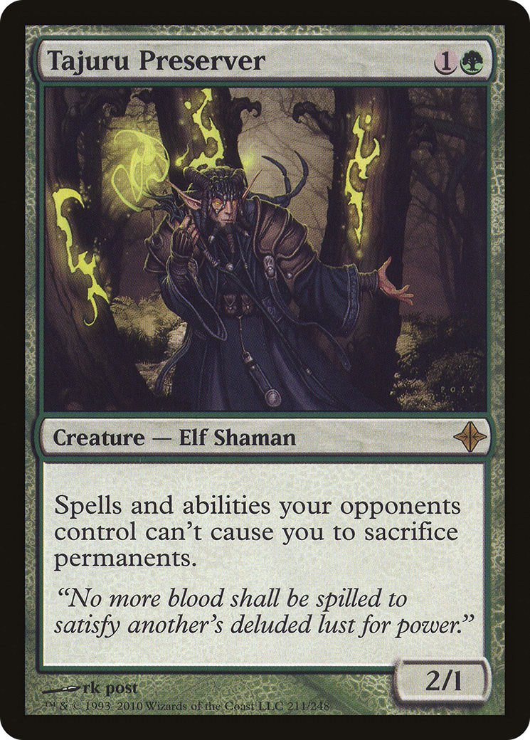 Rise of the Eldrazi - (ROE-211) - Tajuru Preserver