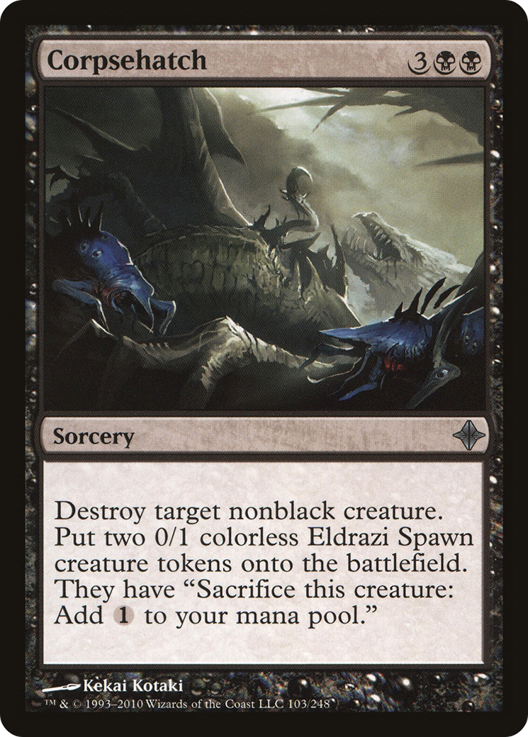 Rise of the Eldrazi - (ROE-103) - Corpsehatch Foil