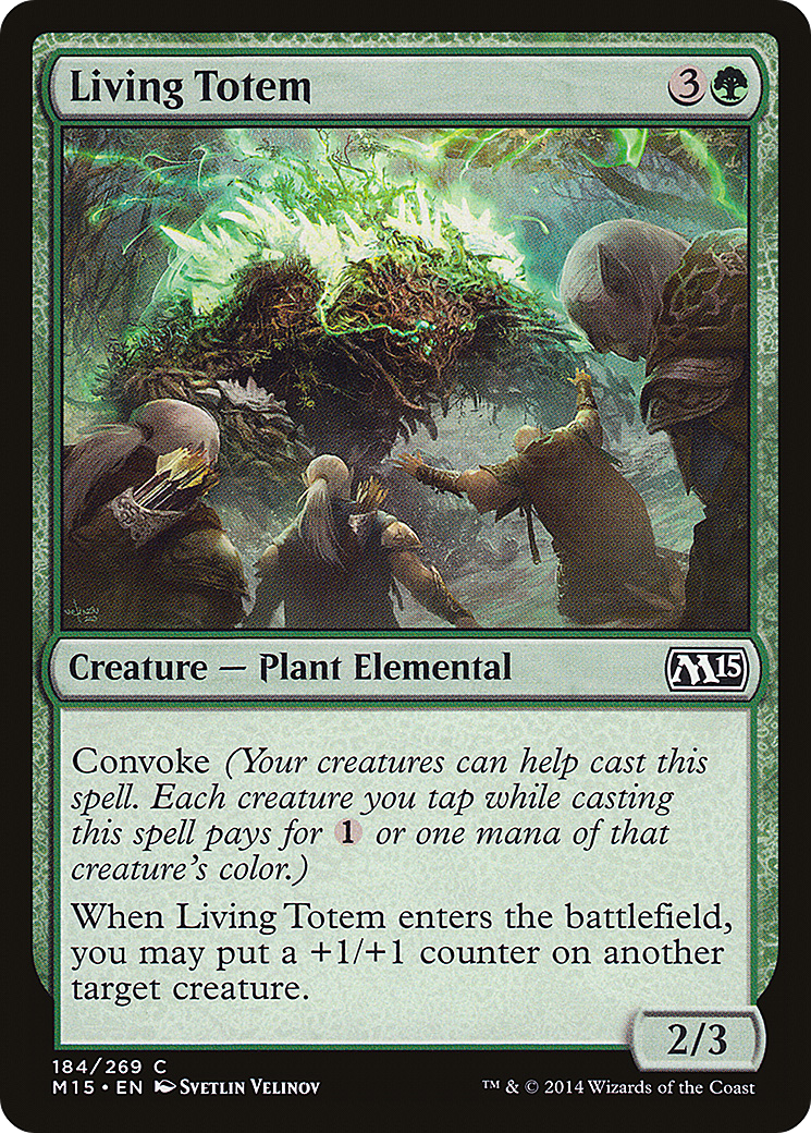 Magic 2015 - (M15-184) - Living Totem Foil