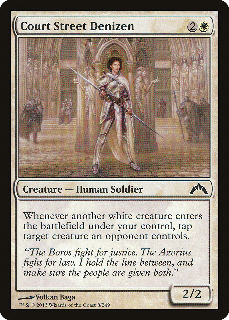 Gatecrash - (GTC-008) - Court Street Denizen Foil