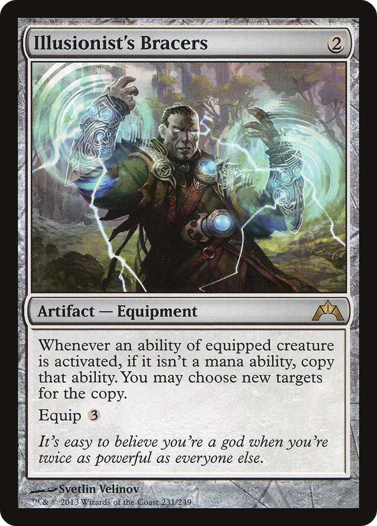 Gatecrash - (GTC-231) - Illusionist's Bracers Foil