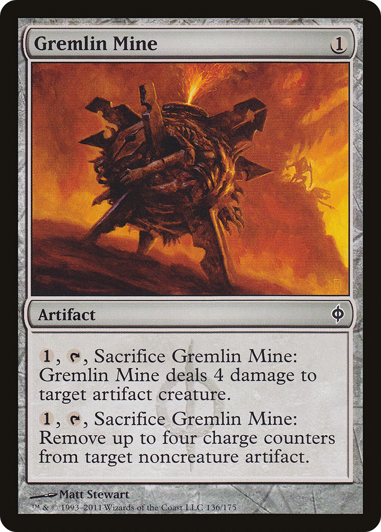 New Phyrexia - (NPH-136) - Gremlin Mine