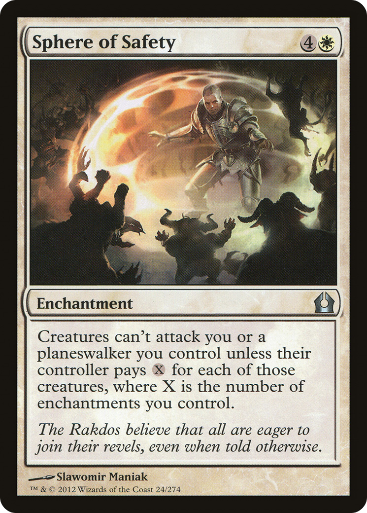 Return to Ravnica - (RTR-024) - Sphere of Safety
