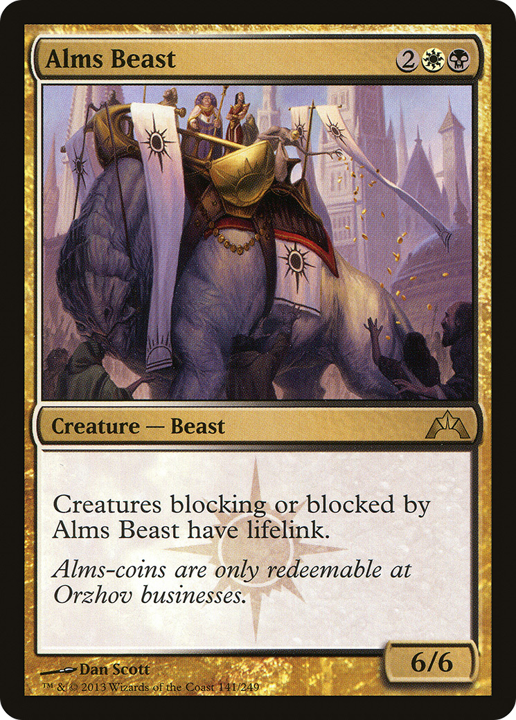 Gatecrash - (GTC-141) - Alms Beast Foil