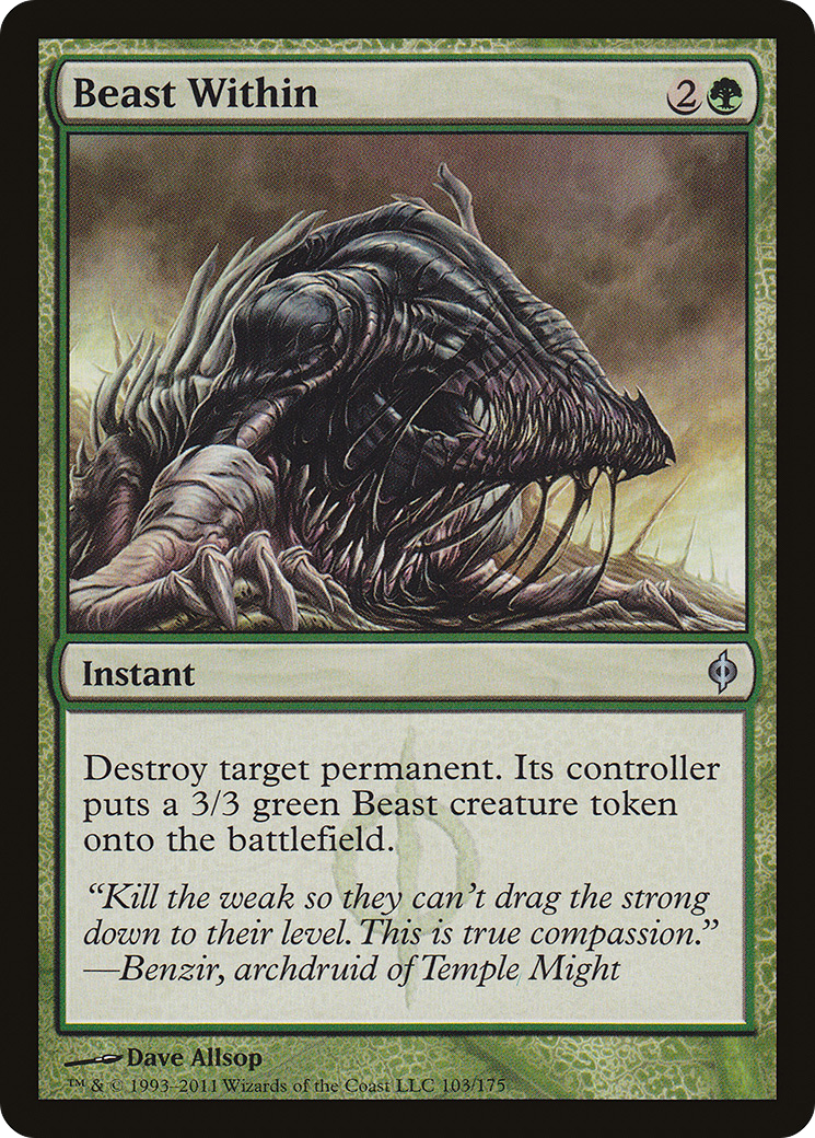 New Phyrexia - (NPH-103) - Beast Within