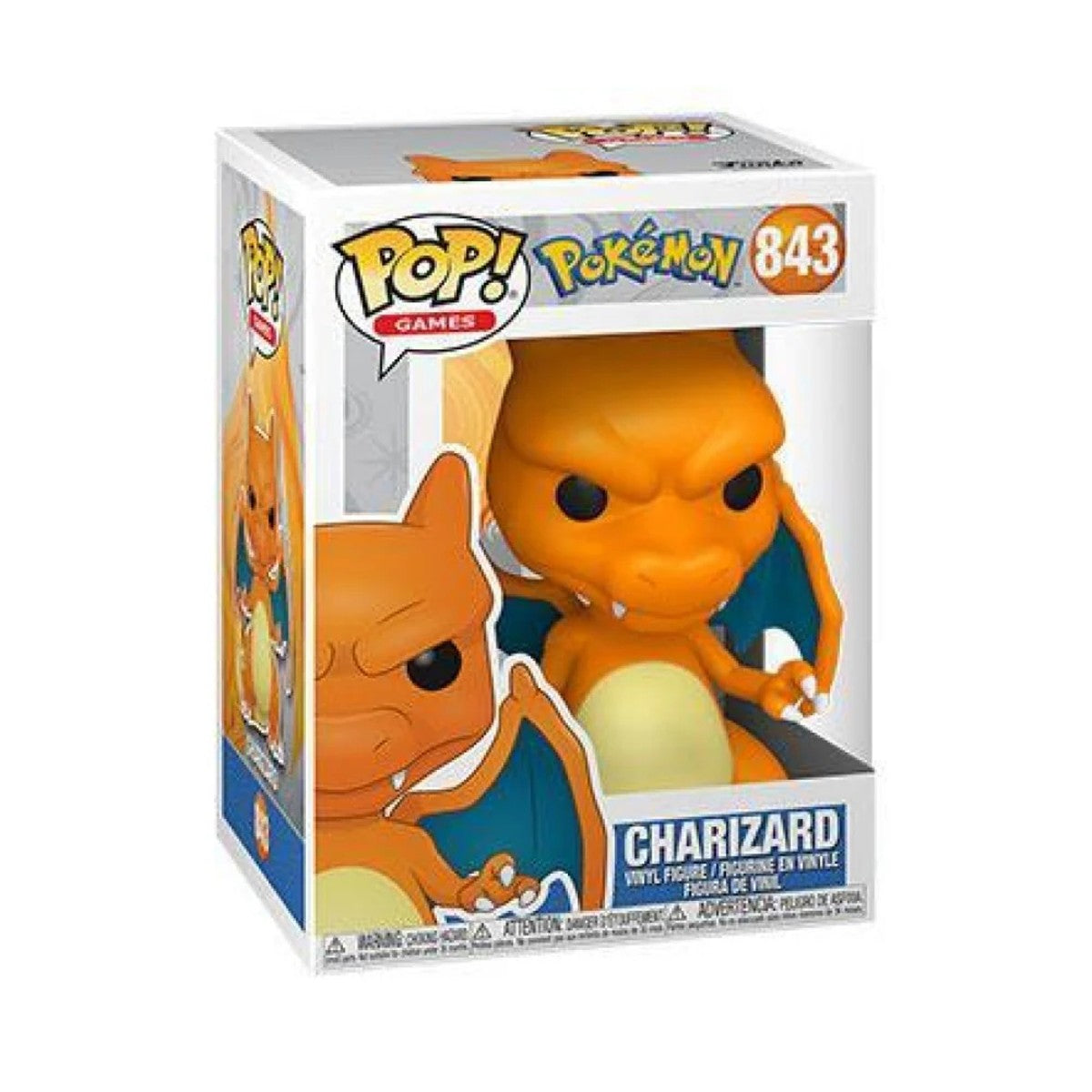 Funko Pop! Games Pokemon Vinyl Figure - Charizard #843