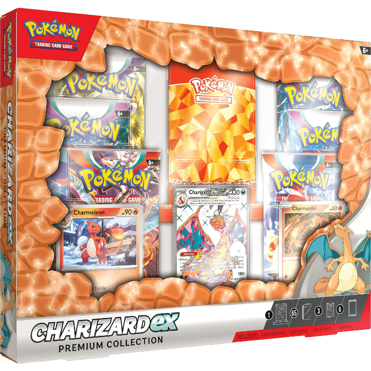 Pokemon Scarlet & Violet - Charizard ex Premium Collection Box