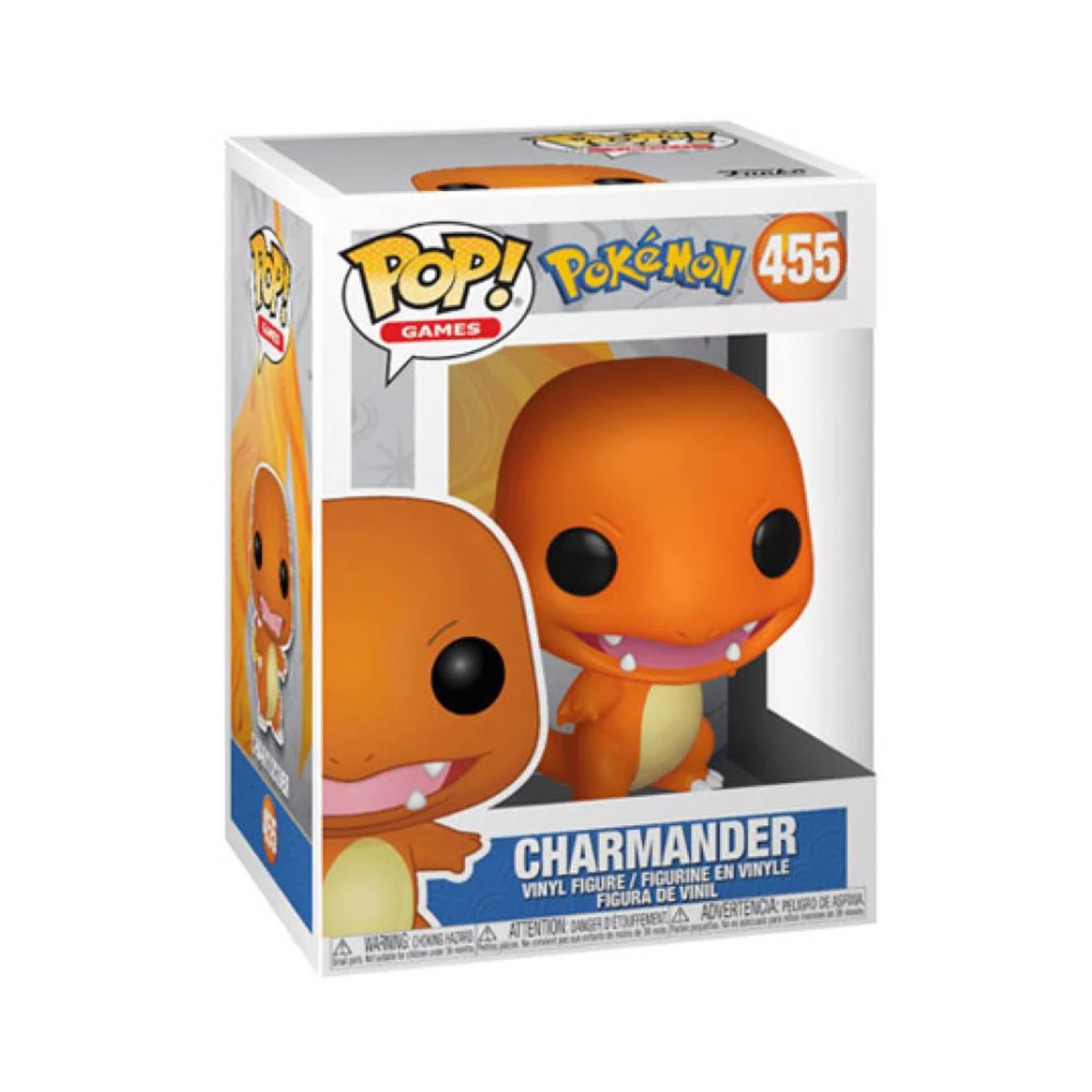 Funko Pop! Games Pokemon Vinyl Figure - Charmander #455