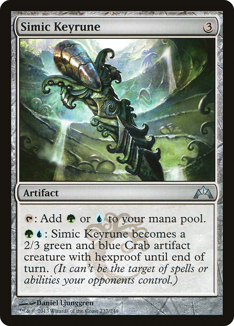 Gatecrash - (GTC-237) - Simic Keyrune Foil