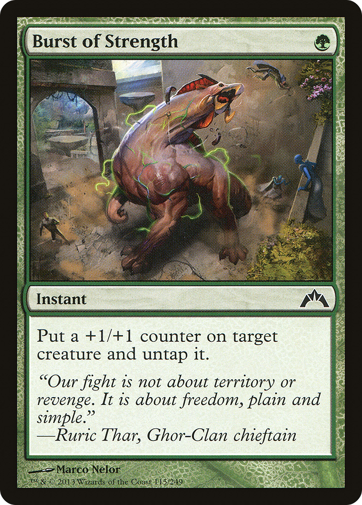 Gatecrash - (GTC-115) - Burst of Strength