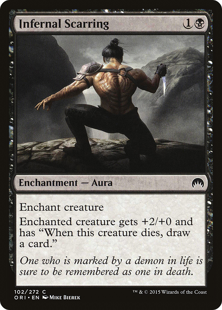 Magic Origins - (ORI-102) - Infernal Scarring