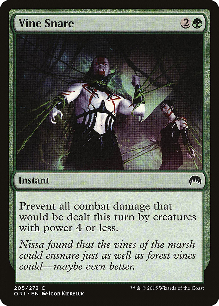 Magic Origins - (ORI-205) - Vine Snare Foil