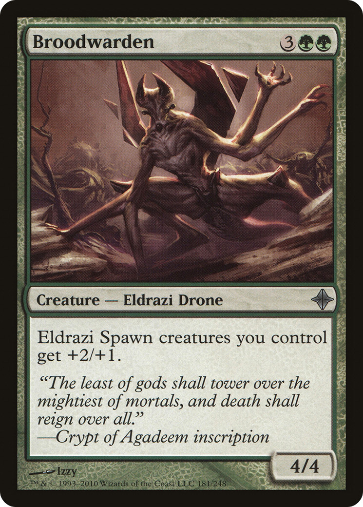 Rise of the Eldrazi - (ROE-181) - Broodwarden