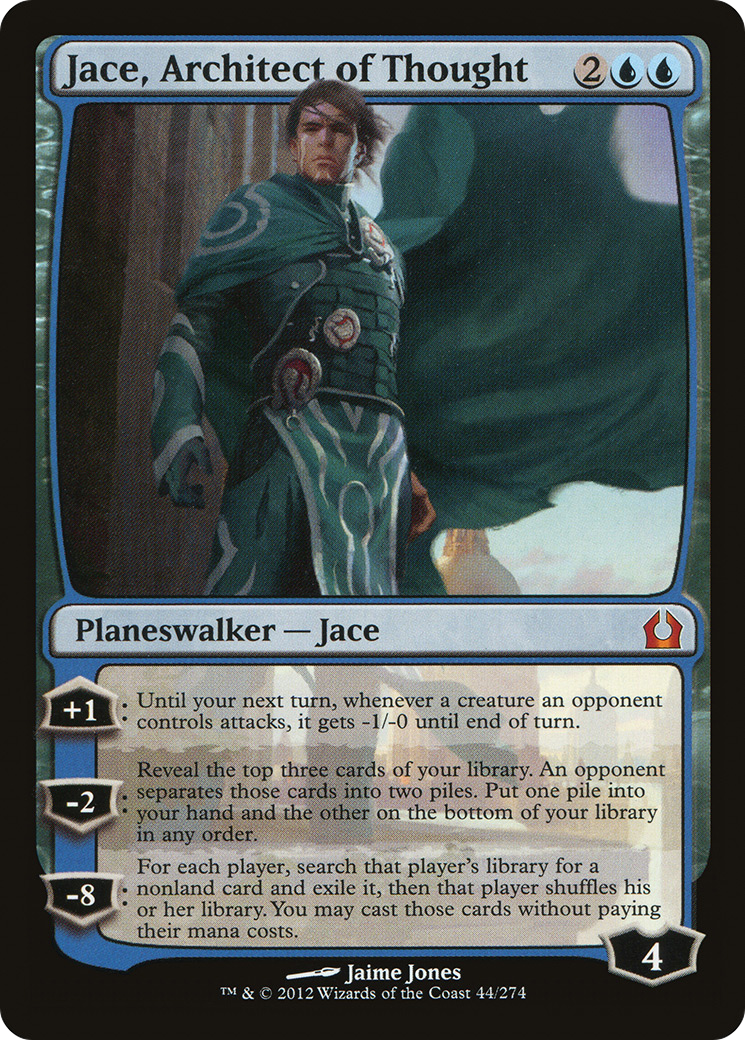 Return to Ravnica - (RTR-044) - Jace, Architect of Thought