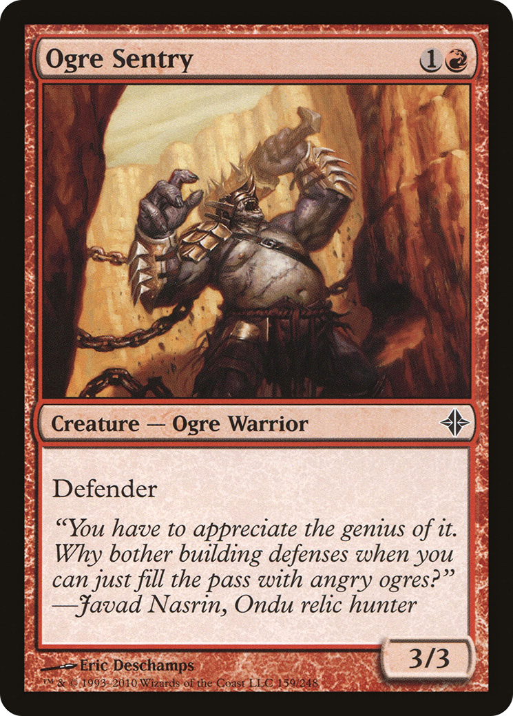 Rise of the Eldrazi - (ROE-159) - Ogre Sentry