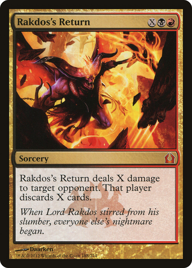 Return to Ravnica - (RTR-188) - Rakdos's Return