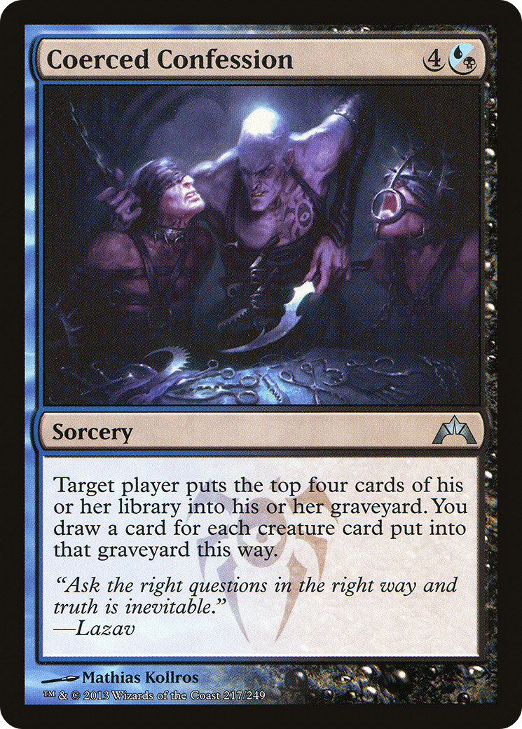Gatecrash - (GTC-217) - Coerced Confession Foil