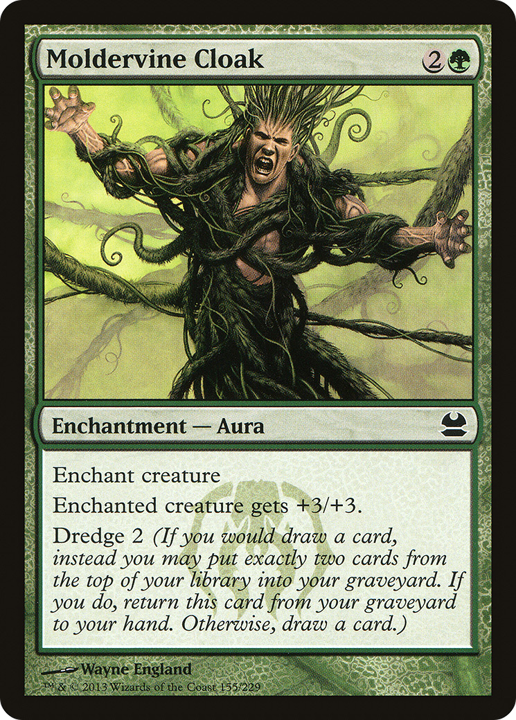 Modern Masters - (MMA-155) - Moldervine Cloak Foil