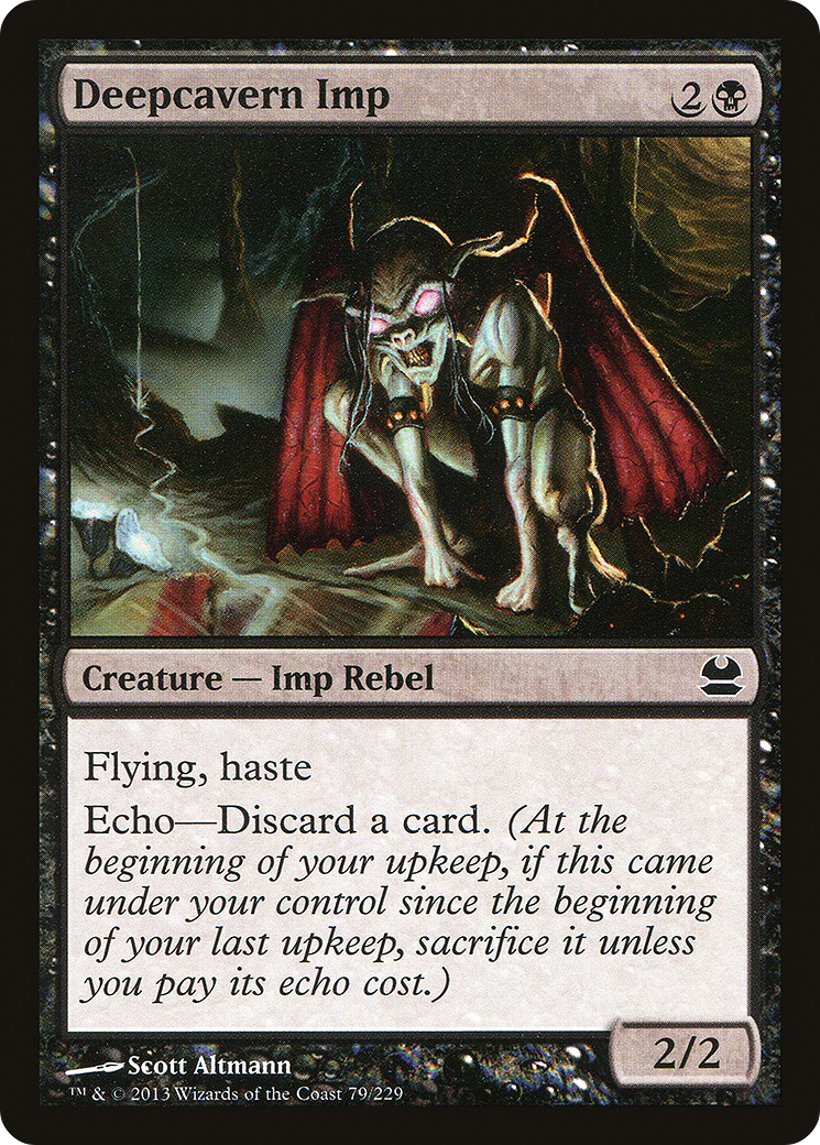 Modern Masters - (MMA-079) - Deepcavern Imp Foil