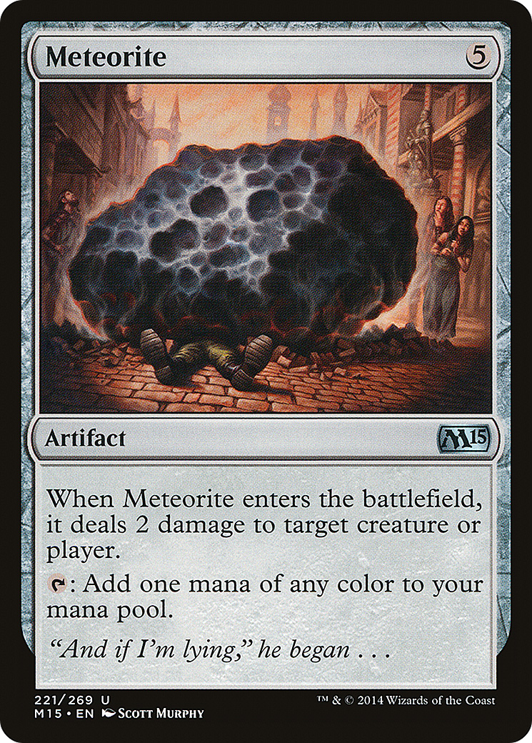 Magic 2015 - (M15-221) - Meteorite Foil