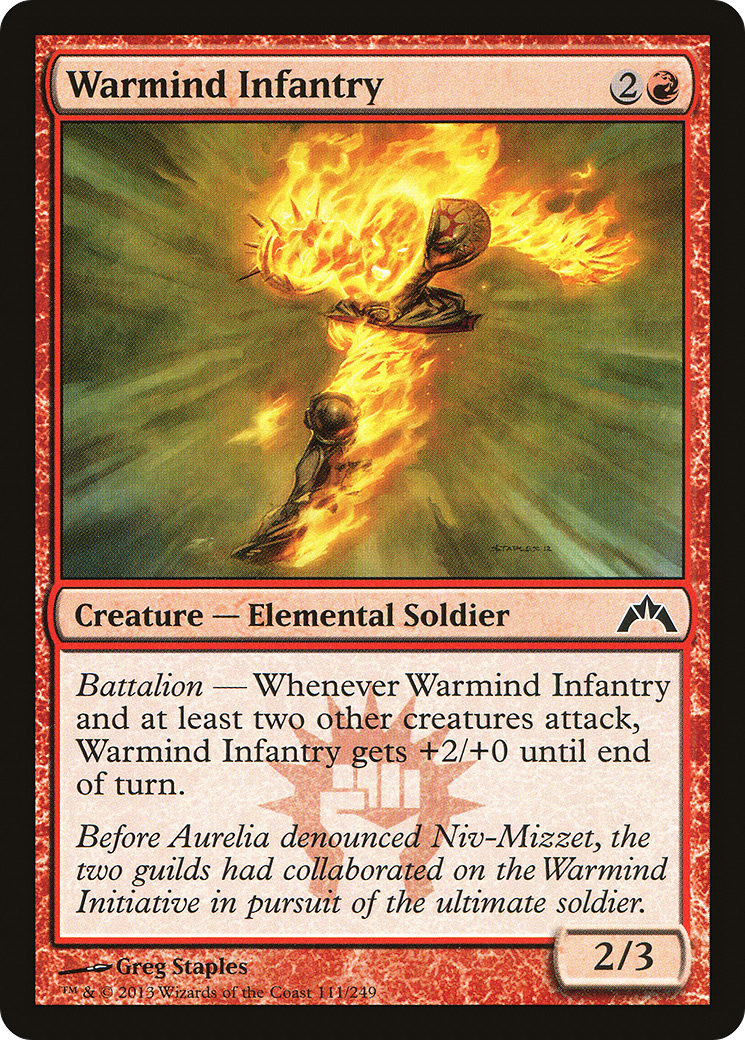 Gatecrash - (GTC-111) - Warmind Infantry Foil