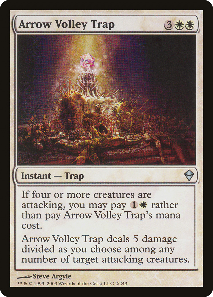 Zendikar - (ZEN-002) - Arrow Volley Trap Foil