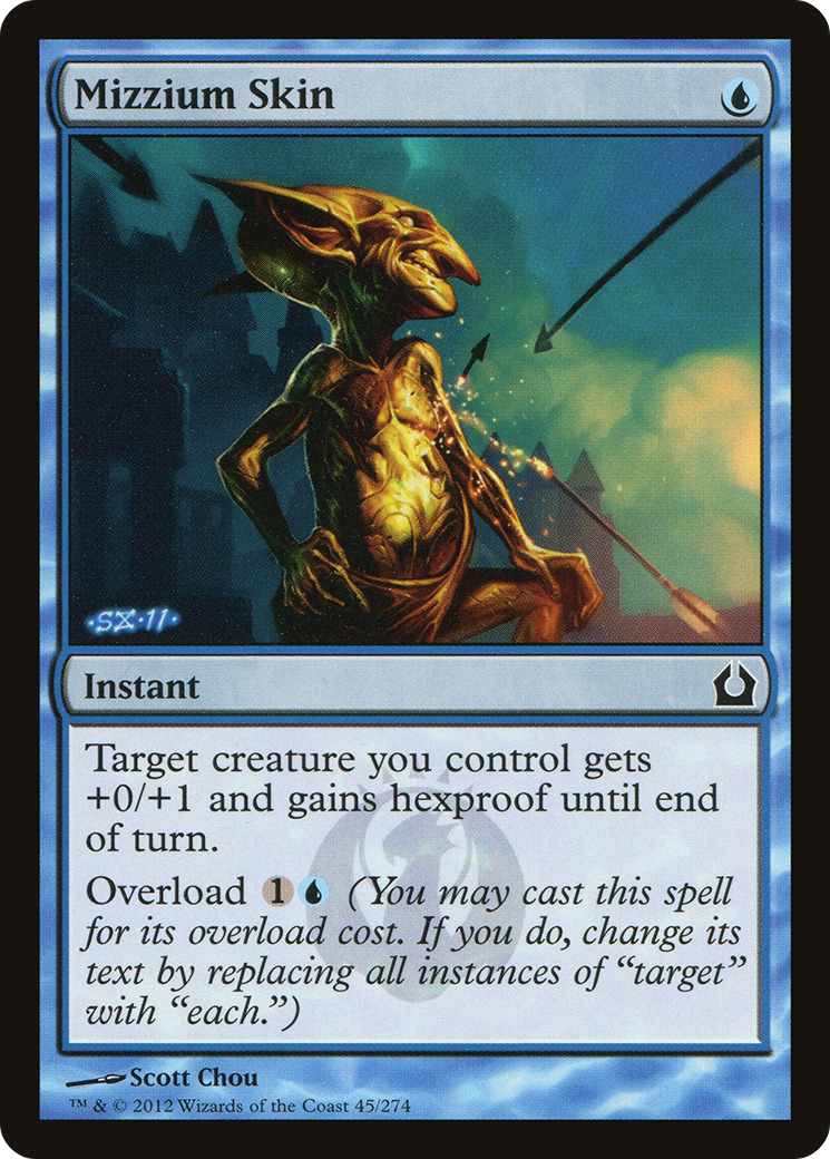 Return to Ravnica - (RTR-045) - Mizzium Skin