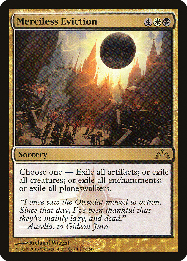 Gatecrash - (GTC-177) - Merciless Eviction Foil