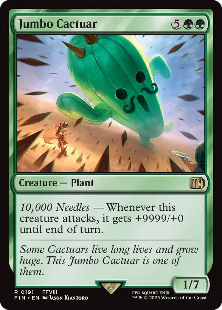 FINAL FANTASY - (FIN-191) - Jumbo Cactuar