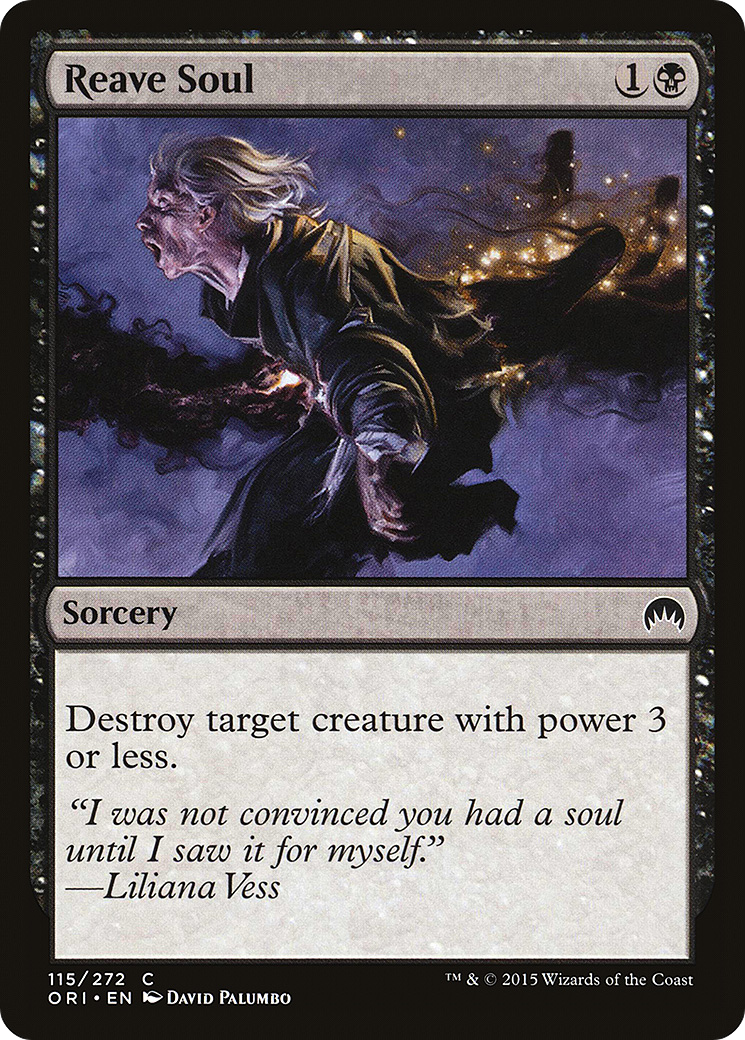 Magic Origins - (ORI-115) - Reave Soul Foil