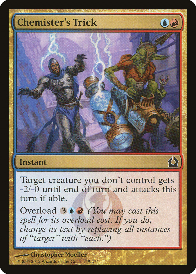 Return to Ravnica - (RTR-149) - Chemister's Trick