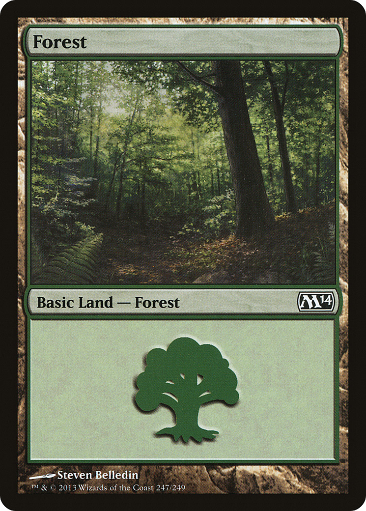 Magic 2014 - (M14-247) - Forest (247)