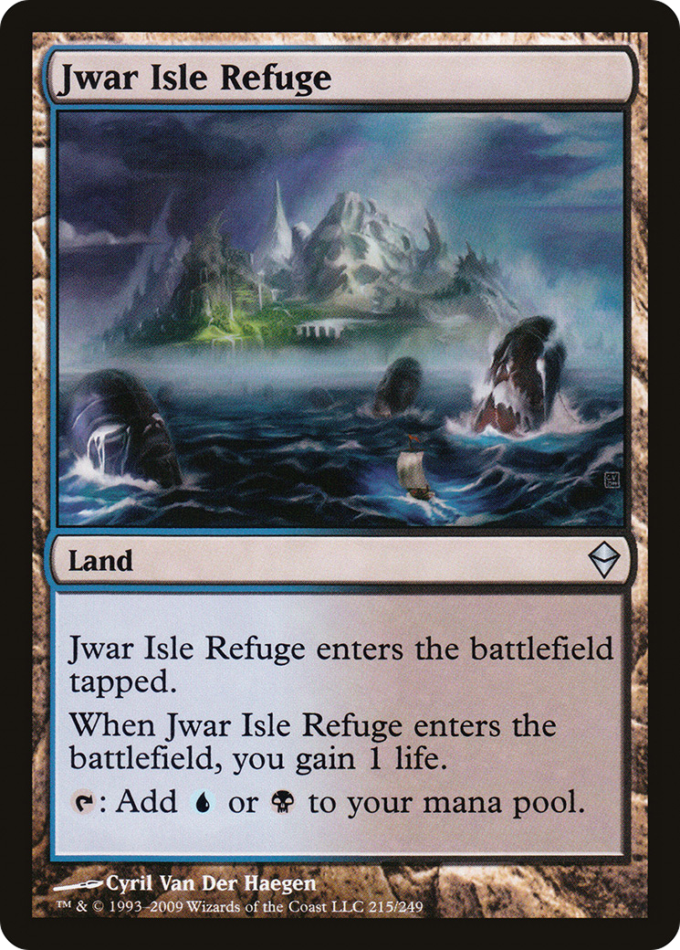 Zendikar - (ZEN-215) - Jwar Isle Refuge