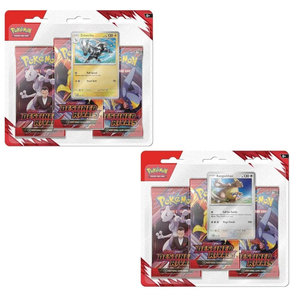 Pokemon Scarlet & Violet - SV10 - Destined Rivals 3 Pack Blister (Random Promo)