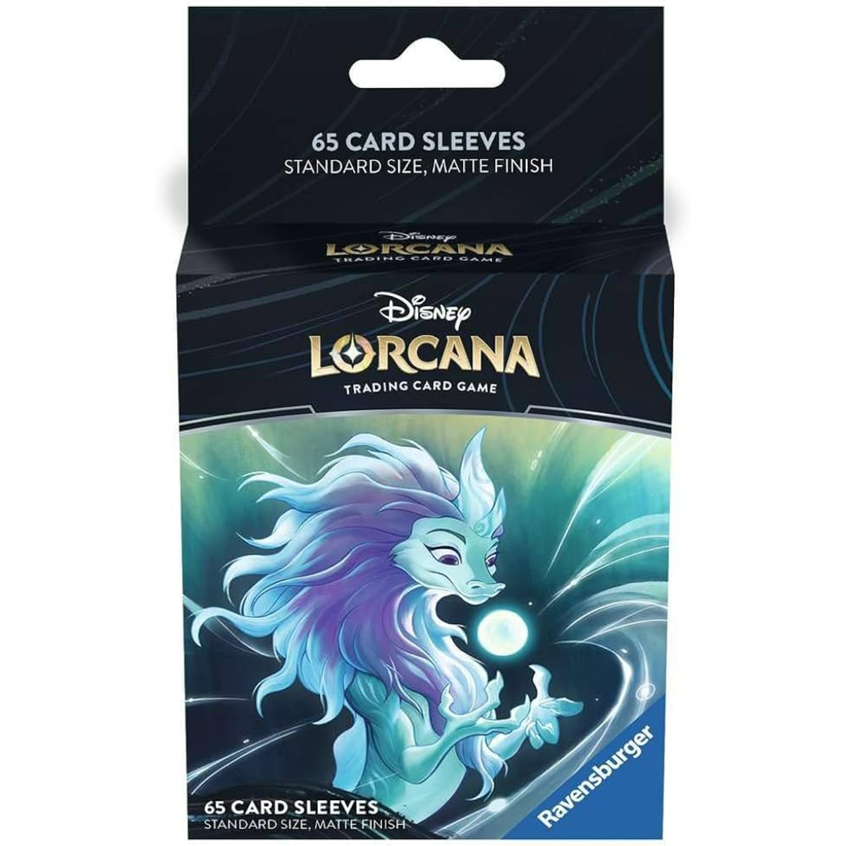 Disney Lorcana TCG Card Sleeves - Sisu Divine Water Dragon (65 sleeves)