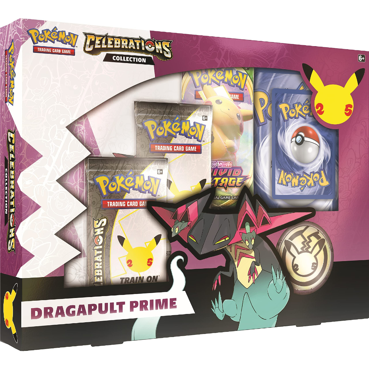 Pokemon Sword & Shield - SWSH07.5 - Celebrations Dragapult Prime Collection Box
