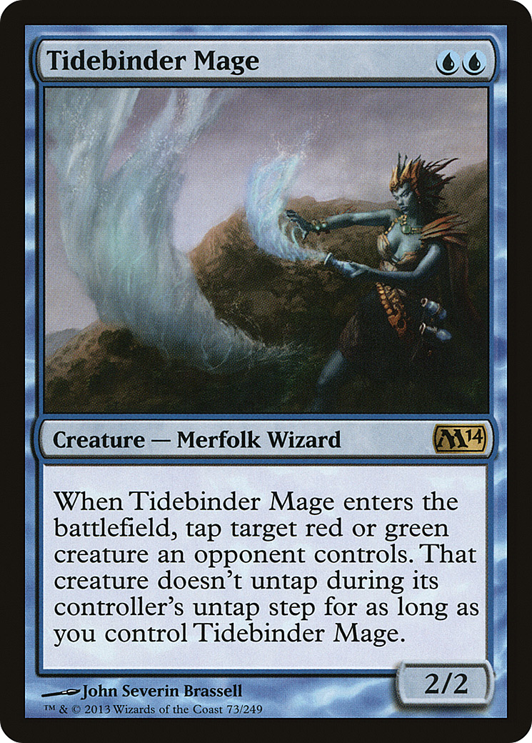 Magic 2014 - (M14-073) - Tidebinder Mage