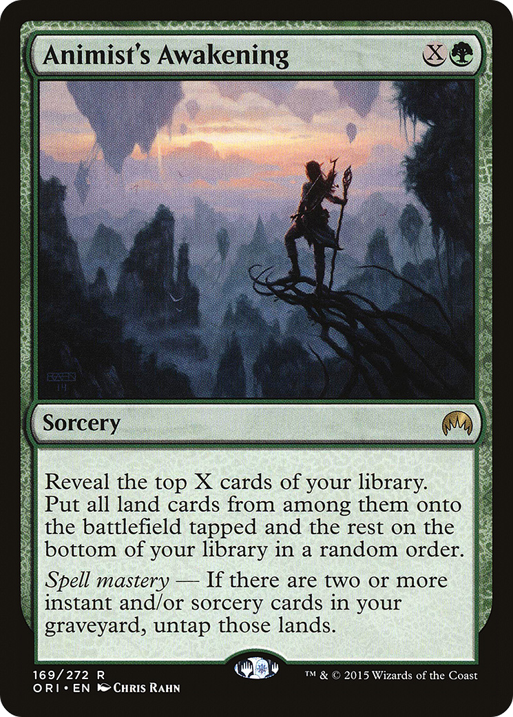 Magic Origins - (ORI-169) - Animist's Awakening Foil