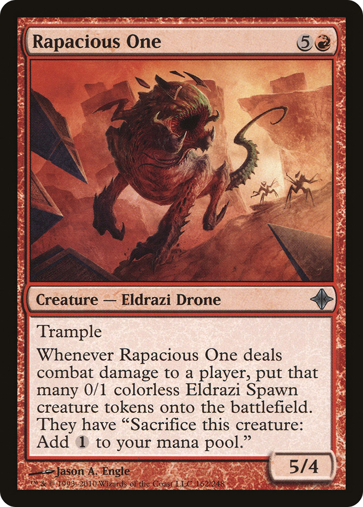 Rise of the Eldrazi - (ROE-162) - Rapacious One Foil