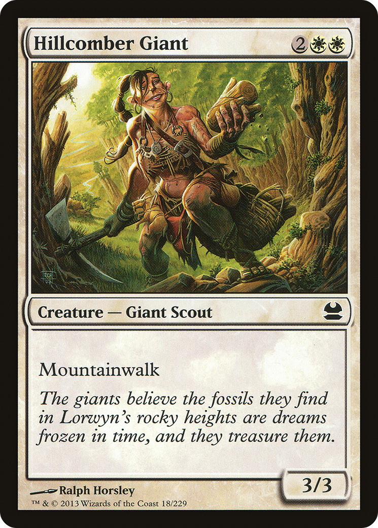 Modern Masters - (MMA-018) - Hillcomber Giant Foil