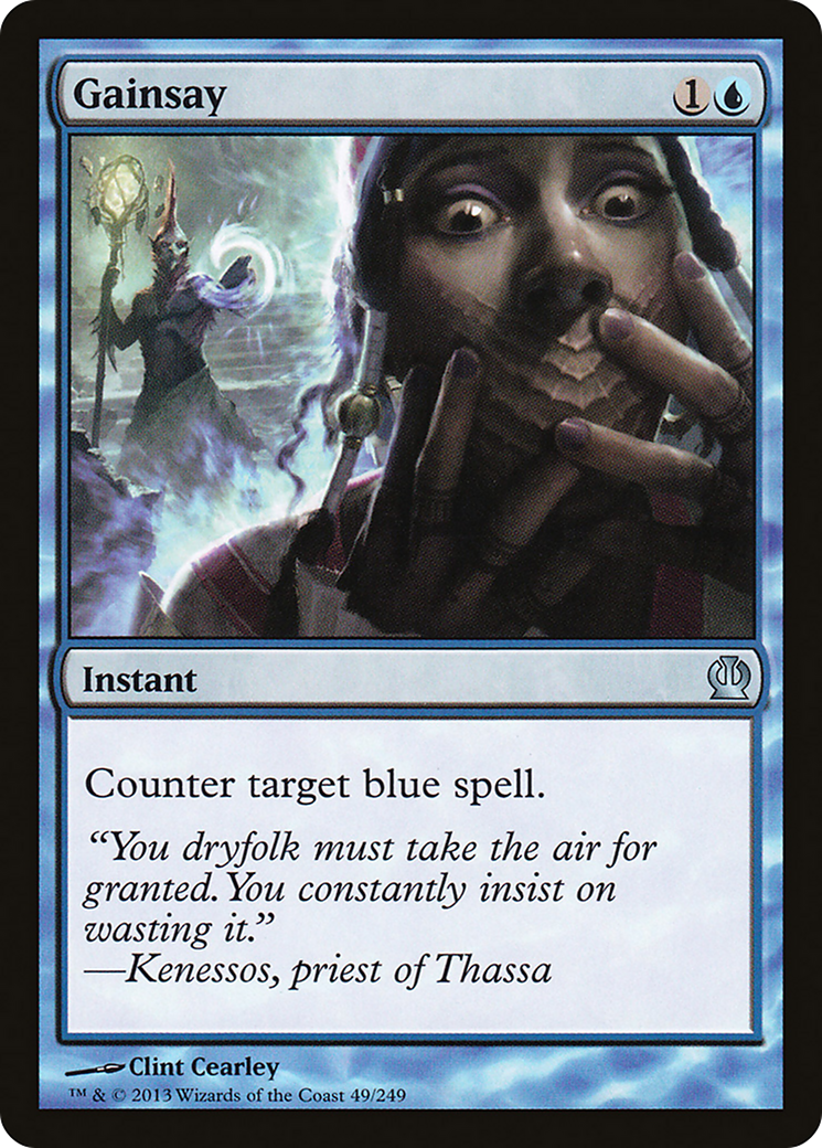 Theros - (THS-049) - Gainsay Foil