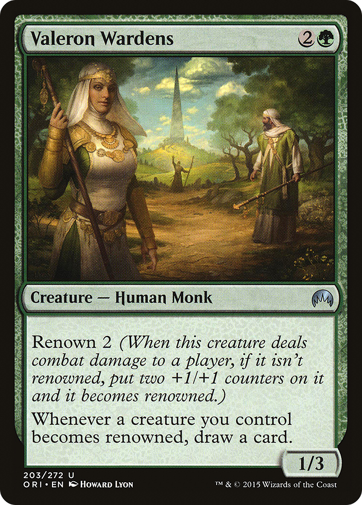 Magic Origins - (ORI-203) - Valeron Wardens