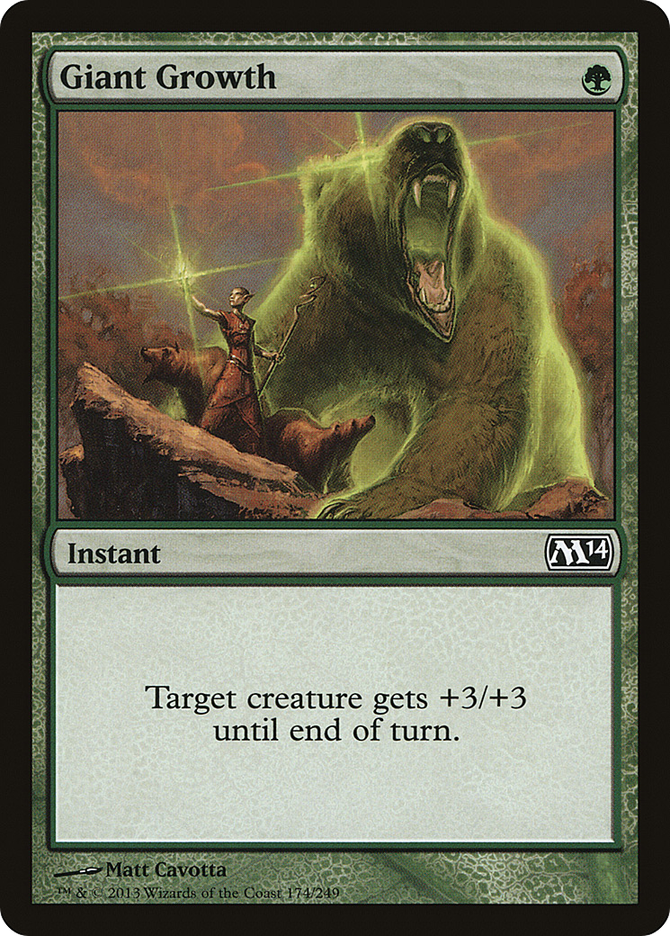 Magic 2014 - (M14-174) - Giant Growth
