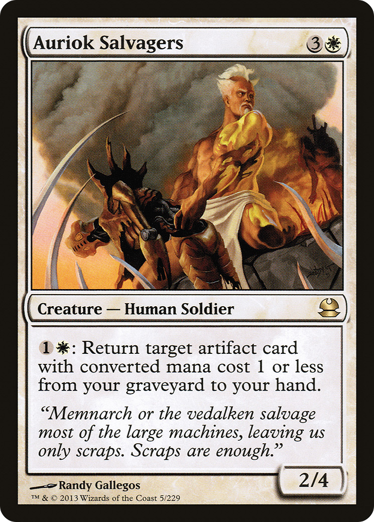 Modern Masters - (MMA-005) - Auriok Salvagers