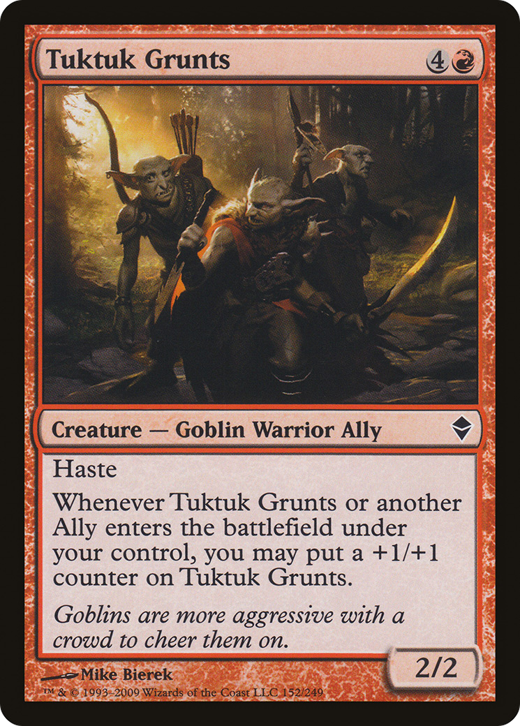 Zendikar - (ZEN-152) - Tuktuk Grunts